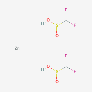 Bis(difluoromethanesulfinic acid) ZINC