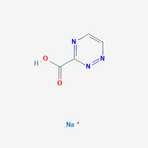 molecular formula C4H3N3NaO2 B15128411 CID 134611633 