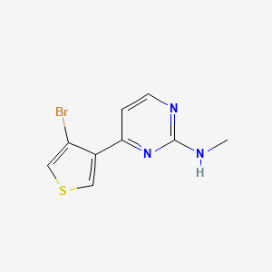 4-(4-bromothiophen-3-yl)-N-methylpyrimidin-2-amine