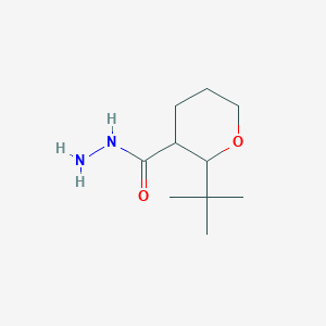 2-tert-Butyloxane-3-carbohydrazide