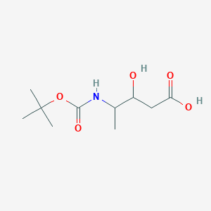 4-{[(Tert-butoxy)carbonyl]amino}-3-hydroxypentanoic acid