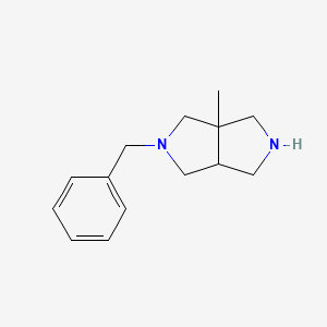 rac-(3aR,6aS)-2-benzyl-3a-methyl-octahydropyrrolo[3,4-c]pyrrole