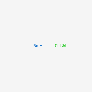 molecular formula ClNa B1512880 氯化钠 (~35~Cl) CAS No. 20510-55-8