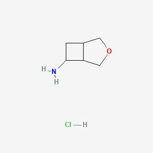 rac-(1R,5R,6S)-3-oxabicyclo[3.2.0]heptan-6-amine hydrochloride