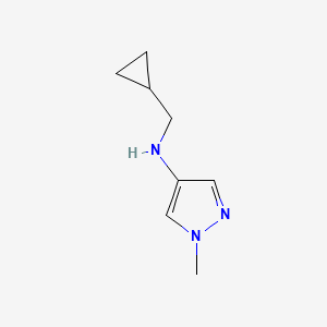 N-(cyclopropylmethyl)-1-methyl-1H-pyrazol-4-amine