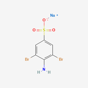 molecular formula C6H4Br2NNaO3S B1512892 3,5-Dibromosulfanilic acid sodium salt CAS No. 78824-10-9