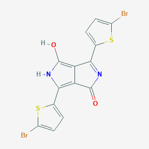 3,6-Bis(5-bromothiophen-2-yl)pyrrolo[3,4-c]pyrrole-1,4(2H,5H)-dione