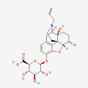molecular formula C25H29NO10 B1512897 Naloxone-3-glucuronide CAS No. 22135-79-1