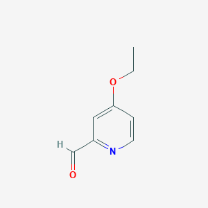 molecular formula C8H9NO2 B1512899 4-Ethoxypicolinaldehyde CAS No. 16665-43-3
