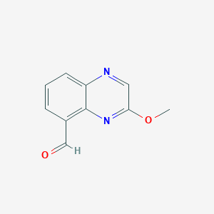 molecular formula C10H8N2O2 B1512902 3-Methoxyquinoxaline-5-carbaldehyde CAS No. 877457-66-4