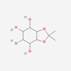 molecular formula C9H16O6 B15129051 2,2-Dimethyl-3a,4,5,6,7,7a-hexahydro-1,3-benzodioxole-4,5,6,7-tetrol 