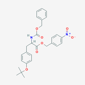 molecular formula C28H30N2O7 B15129089 Z-O-tert-butyl-L-tyrosine 4-nitrobenzyl ester 