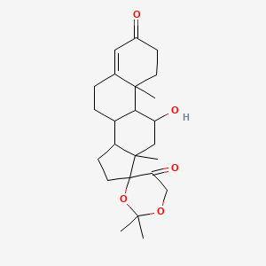 molecular formula C24H34O5 B15129176 Cortisol acetonide 