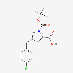 Boc-(R)-gamma-(4-chlorobenzyl)-L-proline