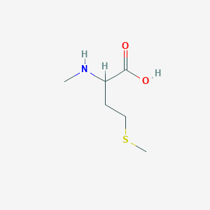 molecular formula C6H13NO2S B15129240 (R)-2-(Methylamino)-4-(methylthio)butanoic acid 