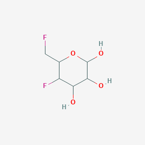 5-Fluoro-6-(fluoromethyl)oxane-2,3,4-triol