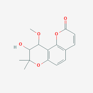 9-Hydroxy-10-methoxy-8,8-dimethyl-9,10-dihydropyrano[2,3-f]chromen-2-one