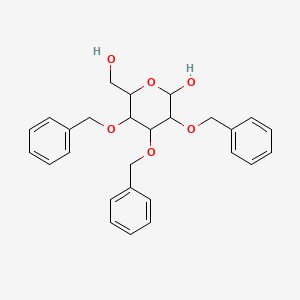 D-Glucopyranose, 2,3,4-tris-O-(phenylmethyl)-