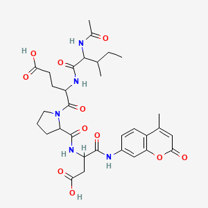 molecular formula C32H41N5O11 B15129361 Ac-IEPD-AMC 