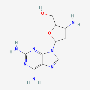 3'-Amino-2',3'-Dideoxy-2,6-Diaminopurine Riboside