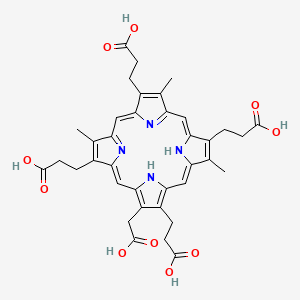 molecular formula C37H38N4O10 B15129520 4H-Dibenzo[de,g]quinoline-1,9-diol,5,6,6a,7-tetrahydro-2,10-dimethoxy-6-methyl-, (6aS)- 