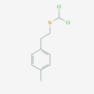 molecular formula C10H12Cl2Si B15129548 (p-Methylphenethyl)methyldichlorosilane 