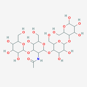 molecular formula C26H45NO21 B15129734 Asiaol-Gm1-tetrasaccharide 