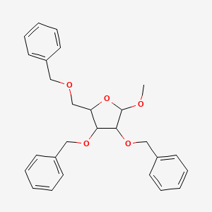 Methyl 2,3,5-tri-O-benzylpentofuranoside