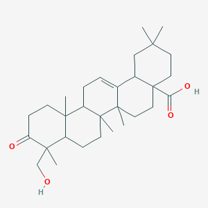 9-(hydroxymethyl)-2,2,6a,6b,9,12a-hexamethyl-10-oxo-3,4,5,6,6a,7,8,8a,11,12,13,14b-dodecahydro-1H-picene-4a-carboxylic acid