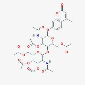 4-Methylumbelliferyl B-D-chitobiose peracetate