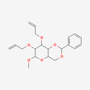 Methyl 2,3-O-diallyl-4,6-O-benzylidene-A-D-mannopyranoside