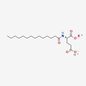 B1513012 Potassium myristoyl glutamate CAS No. 72716-26-8
