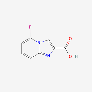 molecular formula C8H5FN2O2 B1513017 5-氟咪唑并[1,2-a]吡啶-2-羧酸 CAS No. 1352398-48-1