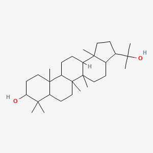 3-(2-Hydroxypropan-2-yl)-5a,5b,8,8,11a,13b-hexamethyl-1,2,3,3a,4,5,6,7,7a,9,10,11,11b,12,13,13a-hexadecahydrocyclopenta[a]chrysen-9-ol