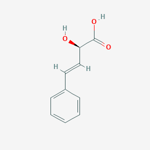 3-Butenoic acid, 2-hydroxy-4-phenyl-, (R)-(9CI)