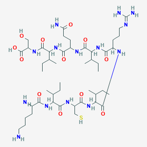 molecular formula C47H88N14O12S B15130229 IL-1 Receptor Peptide (human) 