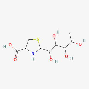 2-(1,2,3,4-Tetrahydroxypentyl)-1,3-thiazolidine-4-carboxylic acid