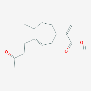 (1R,5S)-5-Methyl-alpha-methylene-4-(3-oxobutyl)-3-cycloheptene-1-acetic acid