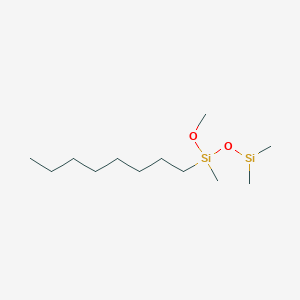 molecular formula C12H29O2Si2 B15130290 CID 137092547 