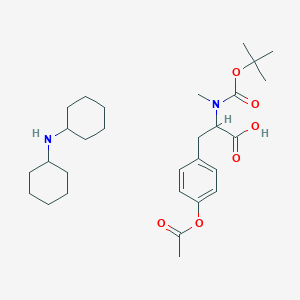 N-Boc-N-methyl-O4-acetyl-L-tyrosine DCHA