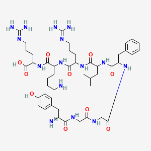 Tyr-gly-gly-phe-leu-arg-lys-arg