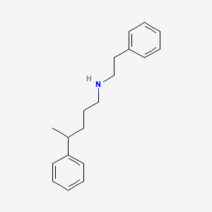 4-phenyl-N-(2-phenylethyl)pentan-1-amine