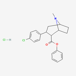 (-)-3-Beta--(4-Chlorophenyl)tropan-2-Beta--carboxylic acid phenyl ester hydrochloride