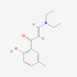 (E)-3-(Diethylamino)-1-(2-hydroxy-5-methylphenyl)prop-2-EN-1-one