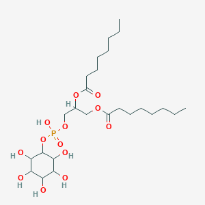 [3-[Hydroxy-(2,3,4,5,6-pentahydroxycyclohexyl)oxyphosphoryl]oxy-2-octanoyloxypropyl] octanoate