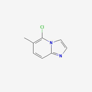 molecular formula C8H7ClN2 B1513050 5-Chloro-6-methylimidazo[1,2-a]pyridine 
