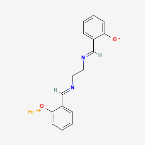 molecular formula C16H14FeN2O2 B15130535 N,N'-Bis(salicylidene)ethylenediamine Iron(II) 