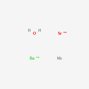 molecular formula BaH2NbOSr B15130548 Barium strontium niobium oxide 