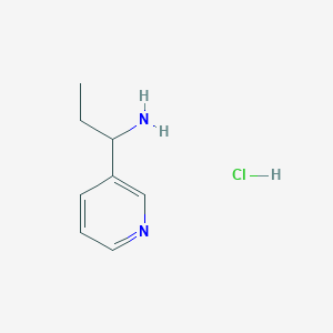 (S)-1-(Pyridin-3-yl)propan-1-aminehydrochloride