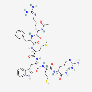 Ac-DL-Arg-DL-Phe-DL-Met-DL-Trp-DL-Met-DL-Arg-NH2